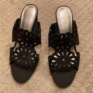 Aubrey Lynn Black Women's Sandals